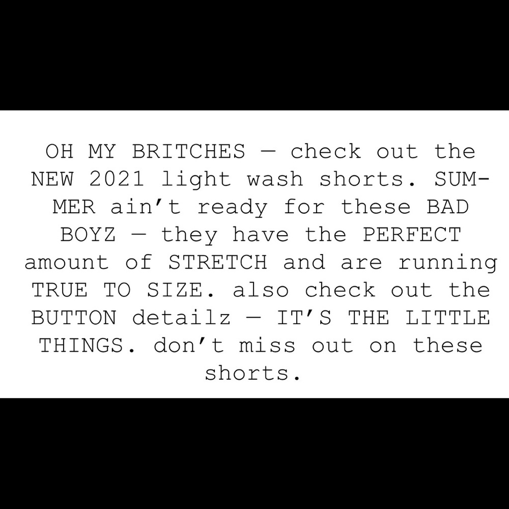 Crazy Train The Britches 2021 Denim Shorts - Picture 3 of 6